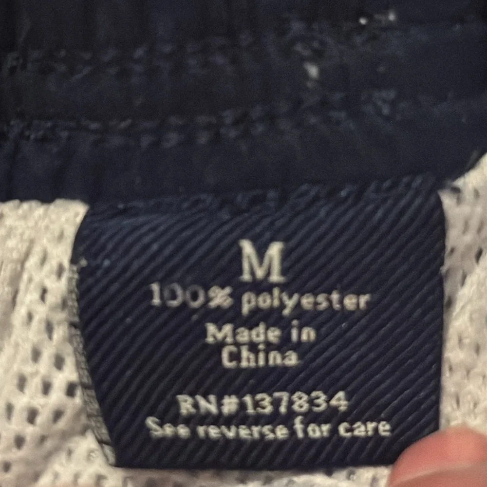 Croft & Barrow mens tropics swim trunks medium swimsuit shorts blue green orange - Picture 4 of 10